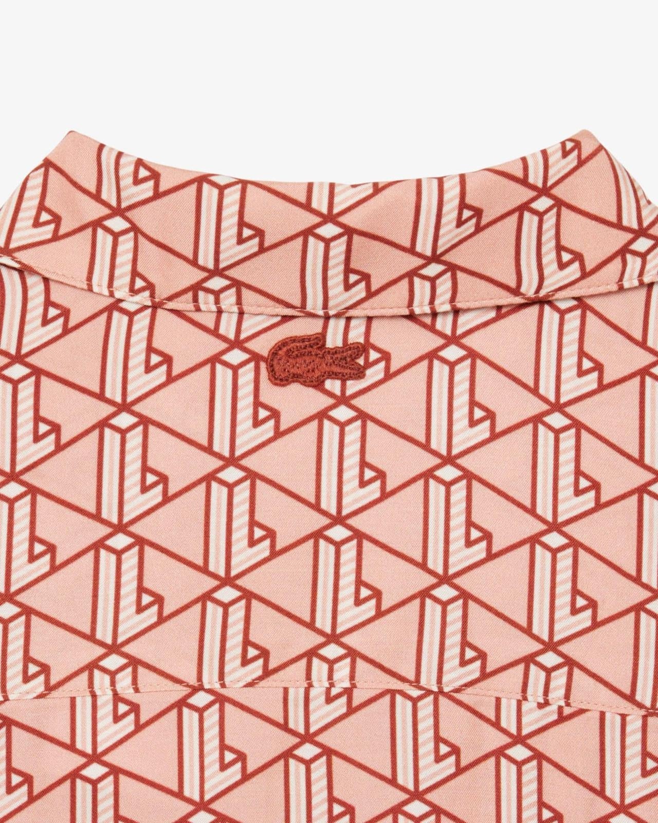 Shorts Lacoste con logo monogram allover