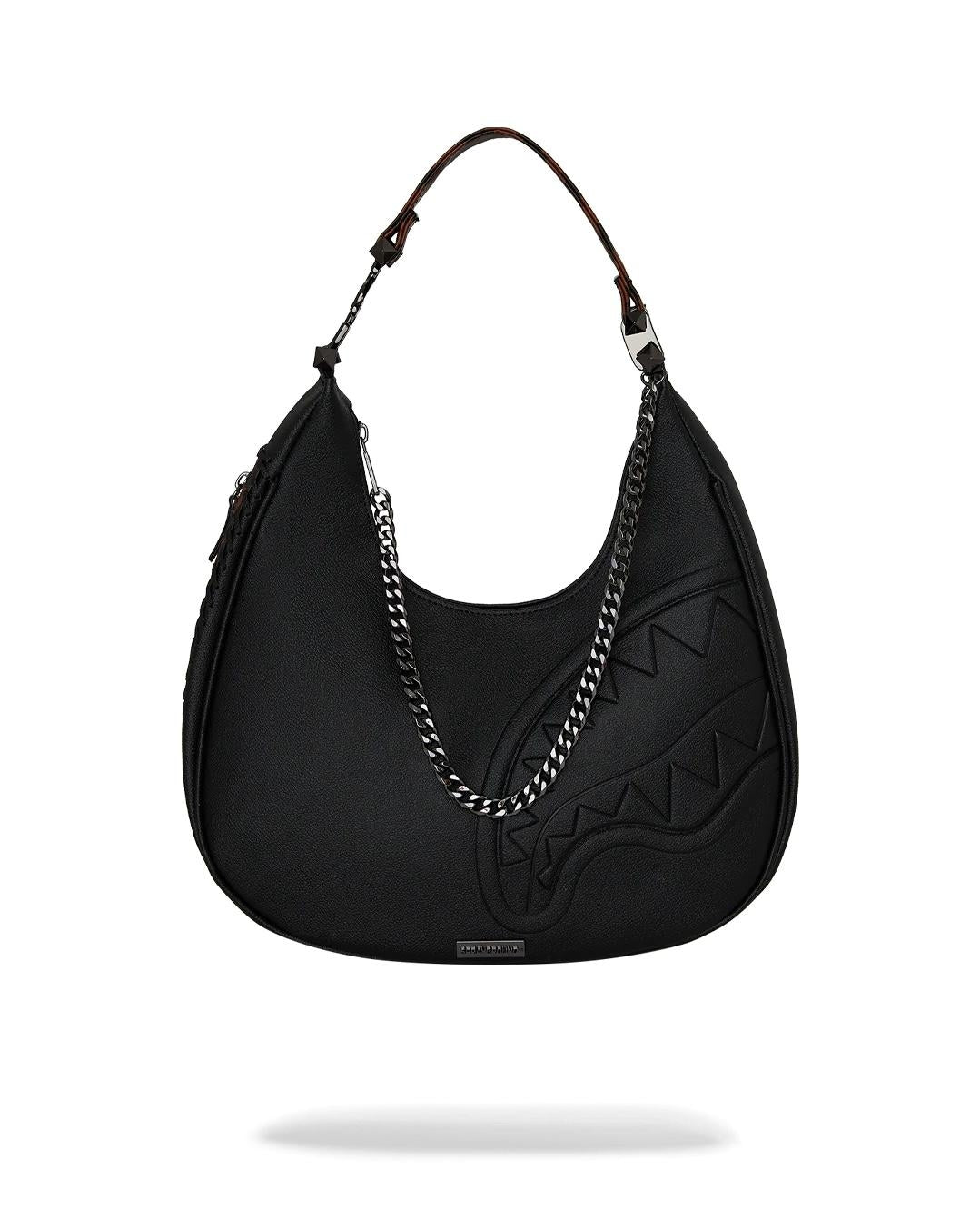 Borsa a spalla Sprayground nero "Dose of check vice" shoulder bag donna
