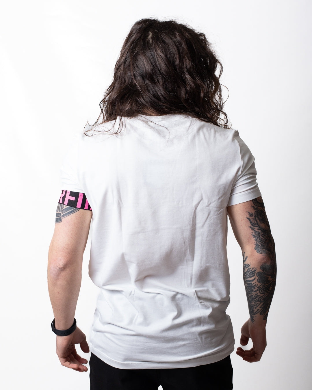 T-Shirt Dsquared2 con fascia logata uomo