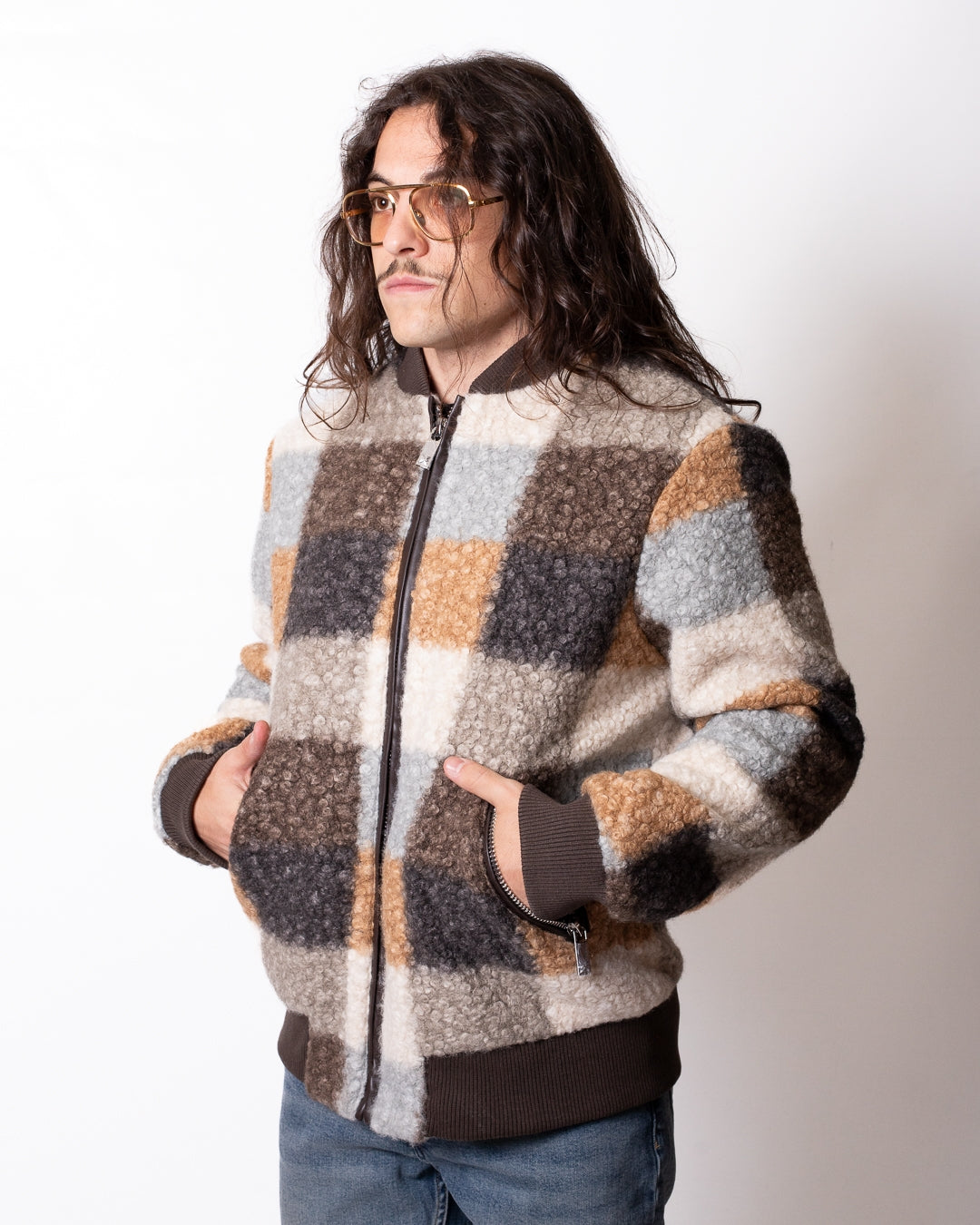 Giacca Richmond X teddy con ricamo
