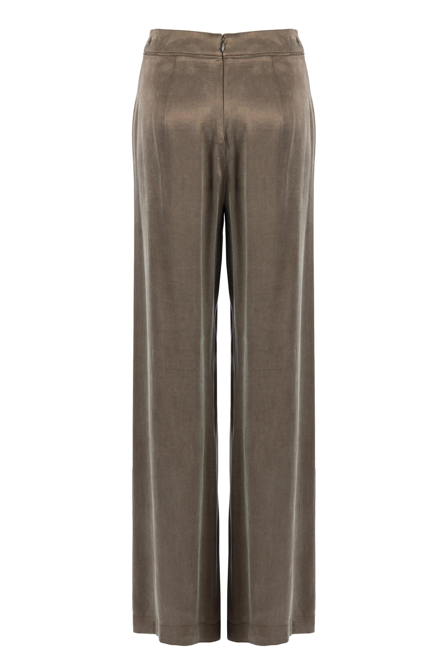 Pantalone Nenette in tencel a gamba larga donna