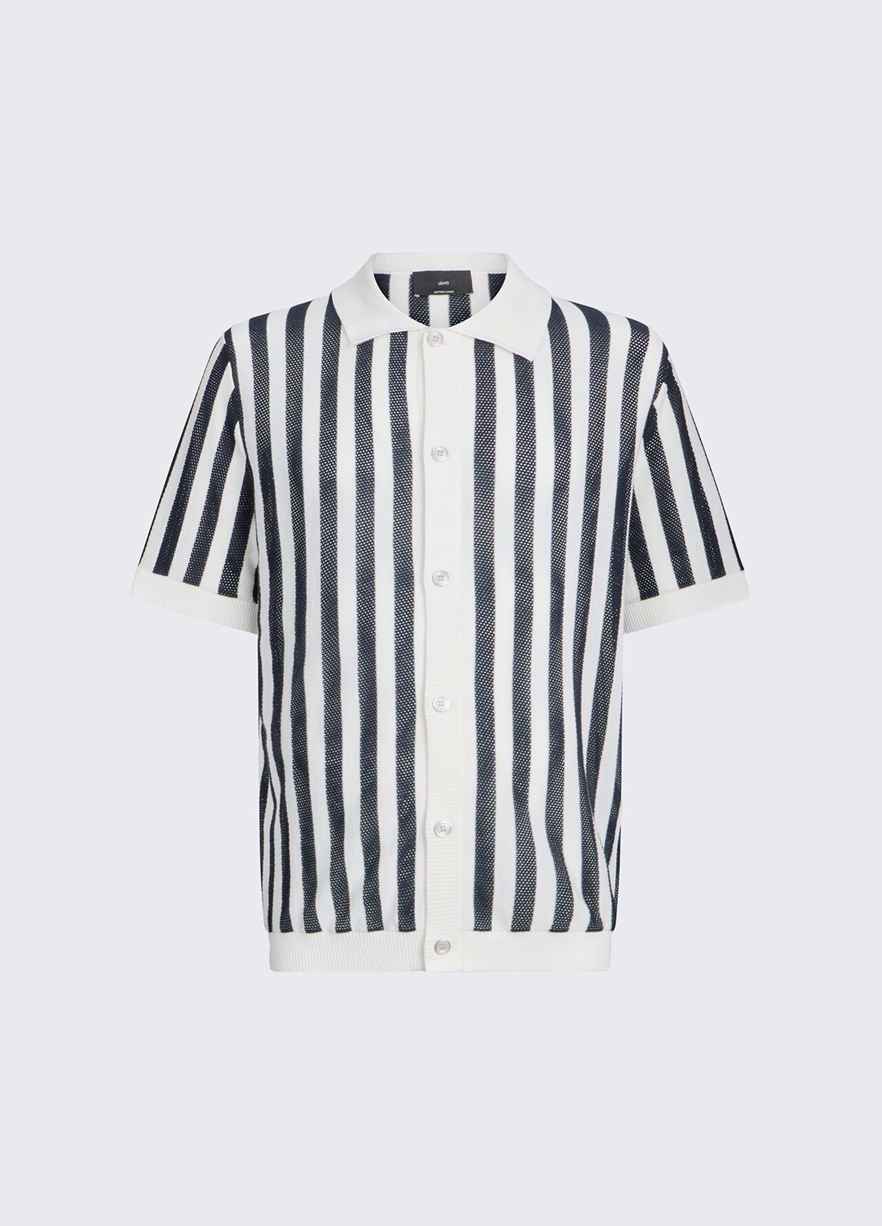 Polo Liu Jo in maglia a strisce uomo