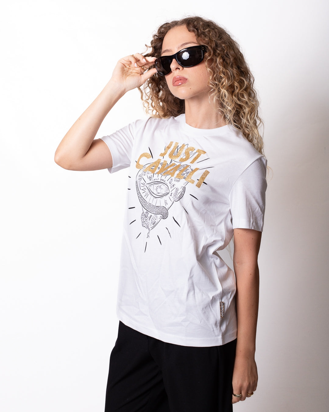 T-Shirt Just Cavalli "Heart Tatoo" donna