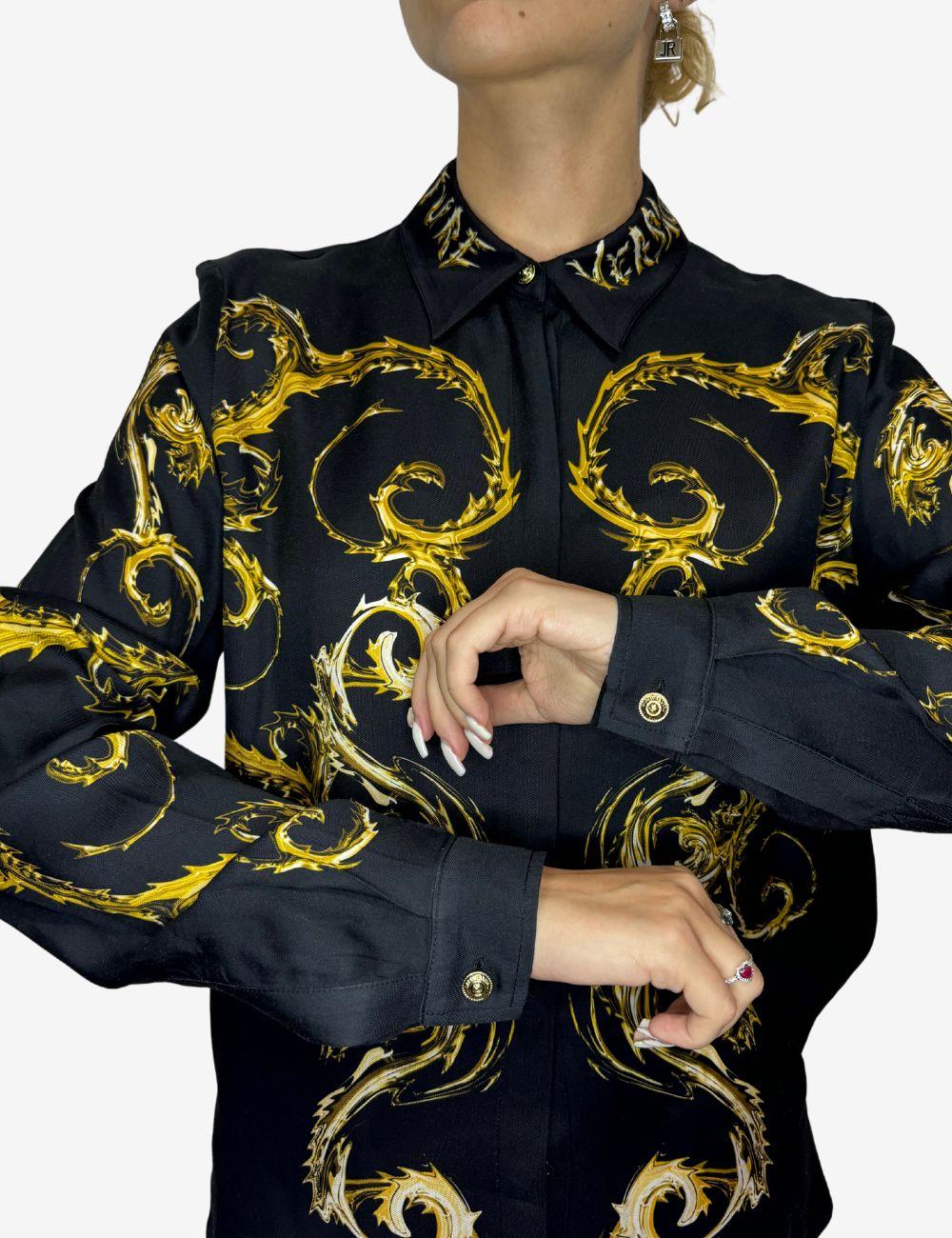 Camicia Versace Jeans Couture "Chromo Couture" donna
