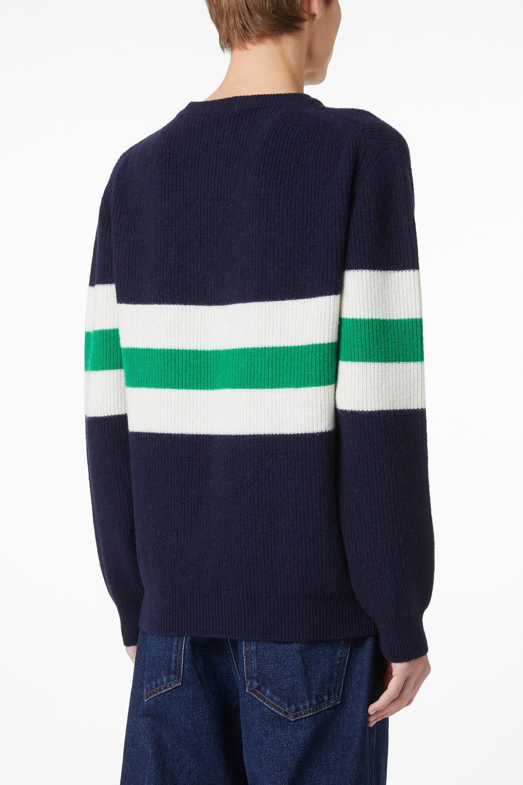 Maglia Iceberg in lana con ricami uomo
