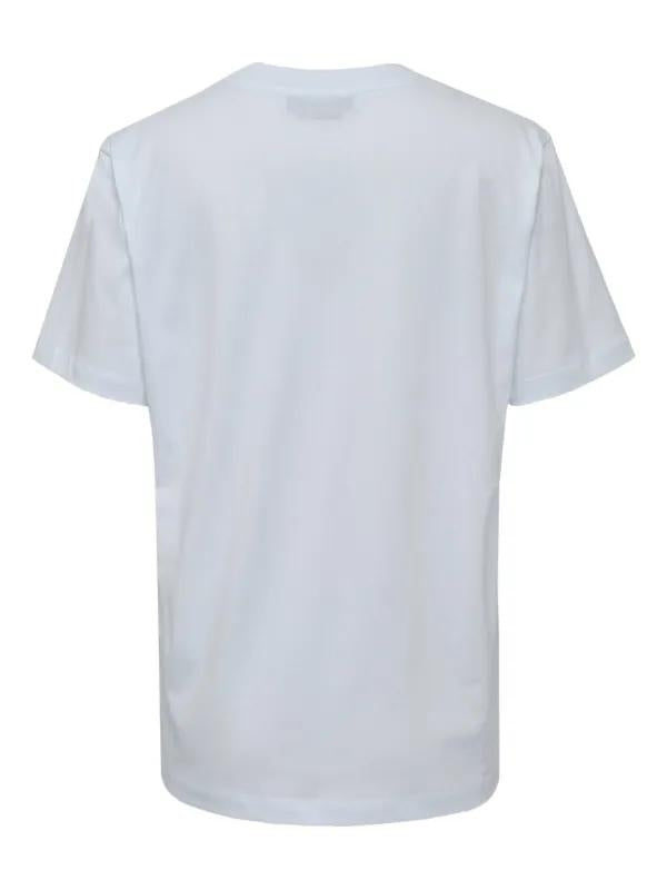 T-Shirt MSGM con logo "M Wave"