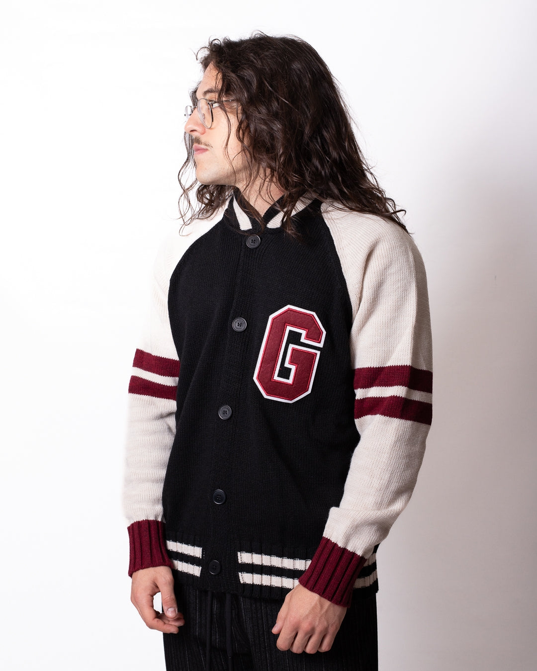 Maglia Gaelle con bottoni e patch uomo