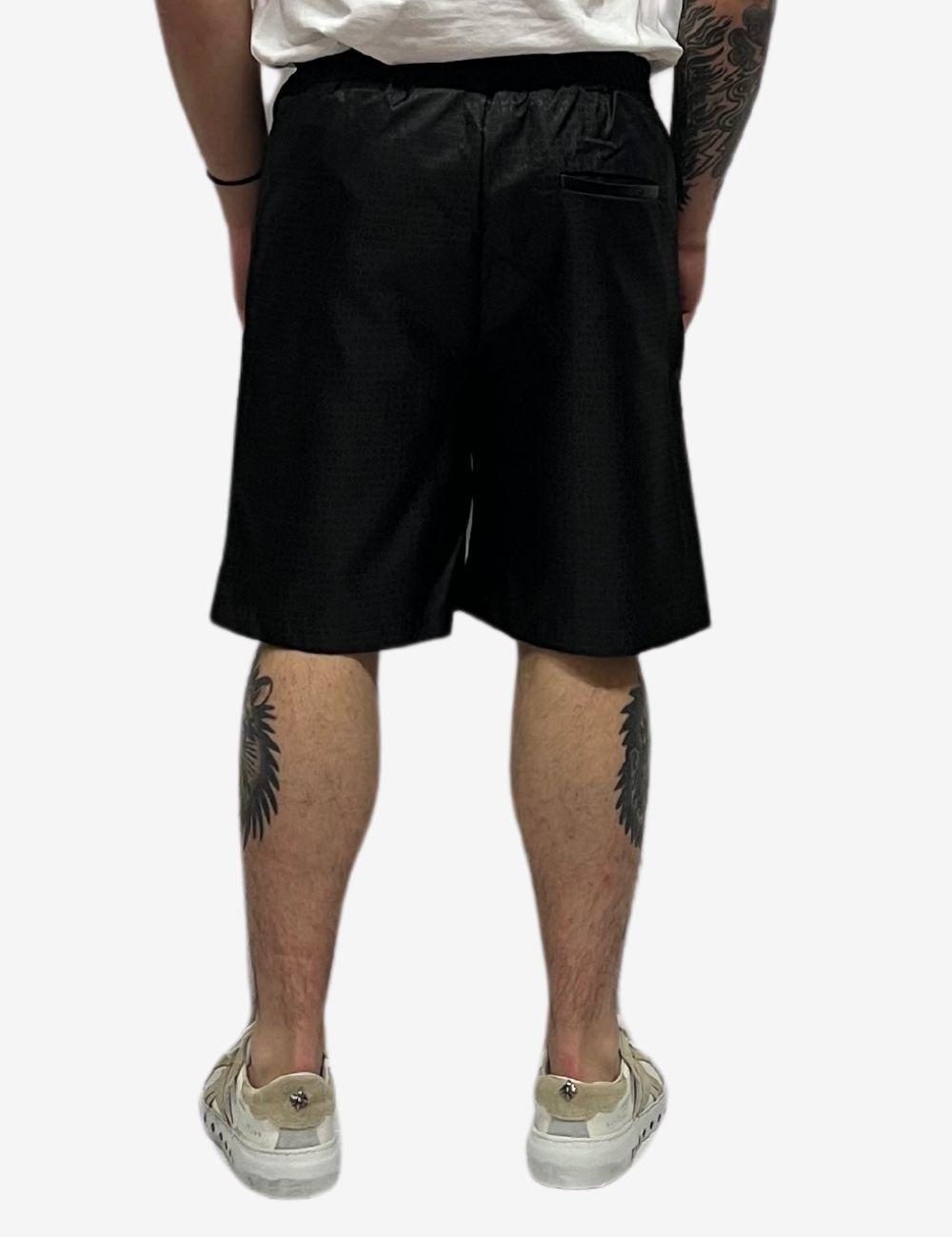 Bermuda Richmond X con stampa jacquard uomo