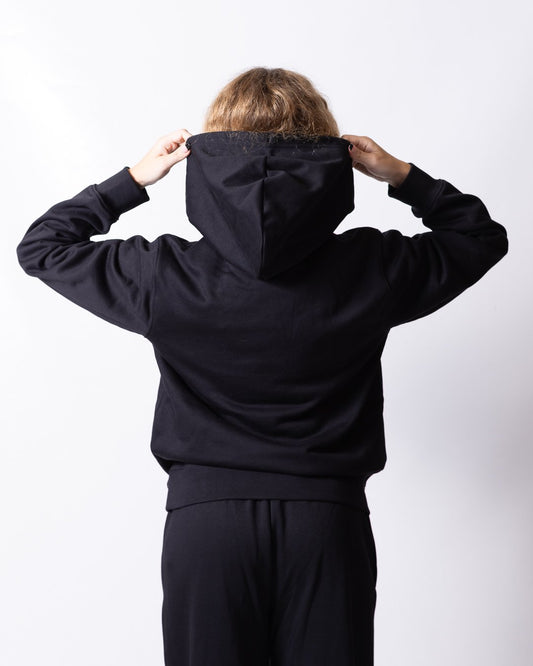 Felpa The North Face con logo ricamato e cappuccio
