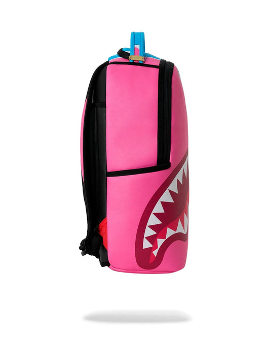 Zaino Sprayground blu/fucsia SHARK CENTRAL COTTON CANDY BACKPACK