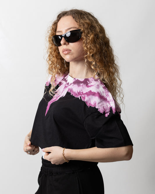 T-Shirt Marcelo Burlon "Icon Wings Explosion"donna