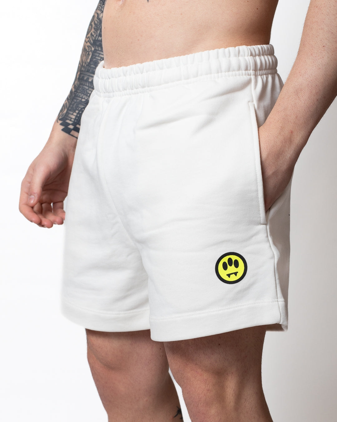 Short Barrow in felpa con logo classic