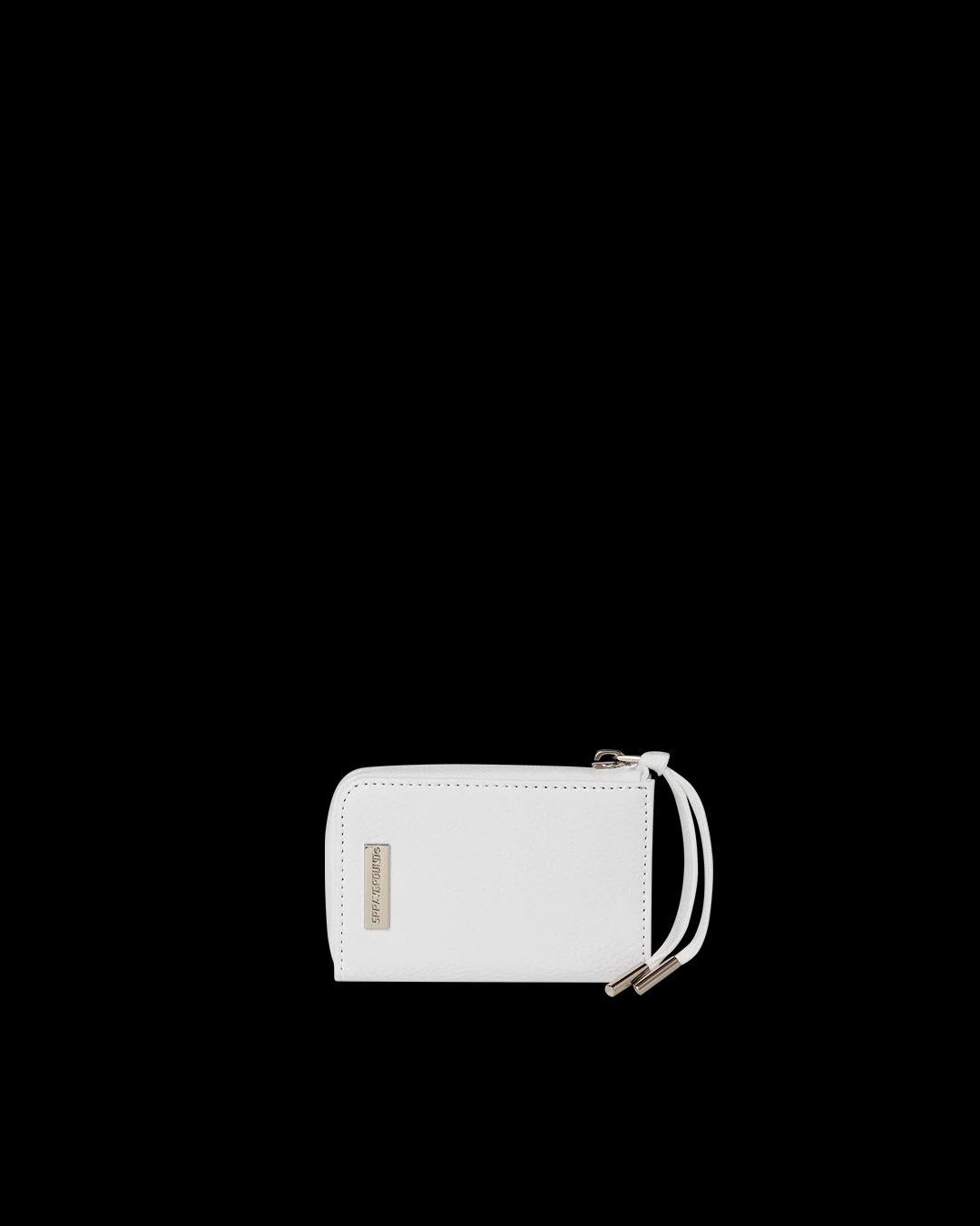 Portafoglio Sprayground bianco Daybreak zip-out wallet