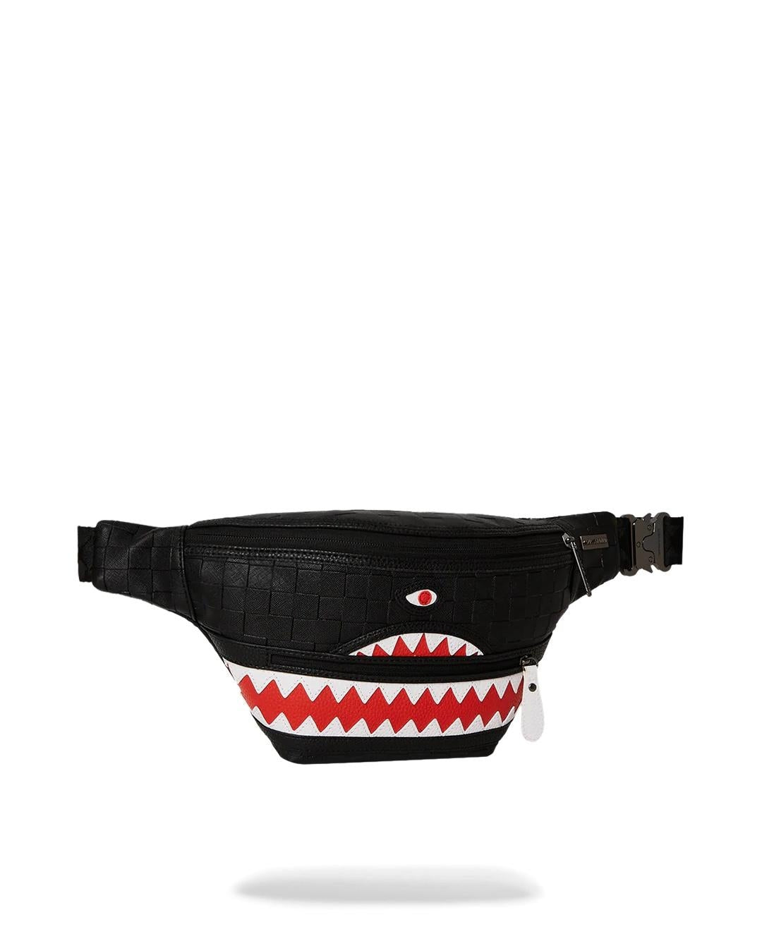 Marsupio Sprayground nero VSM Luxe savvy crossbody