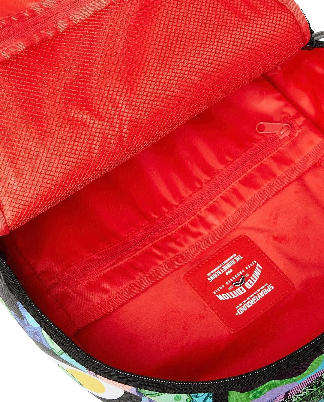 Zaino Sprayground verde Diablo Flexing on you dlxsv backpack