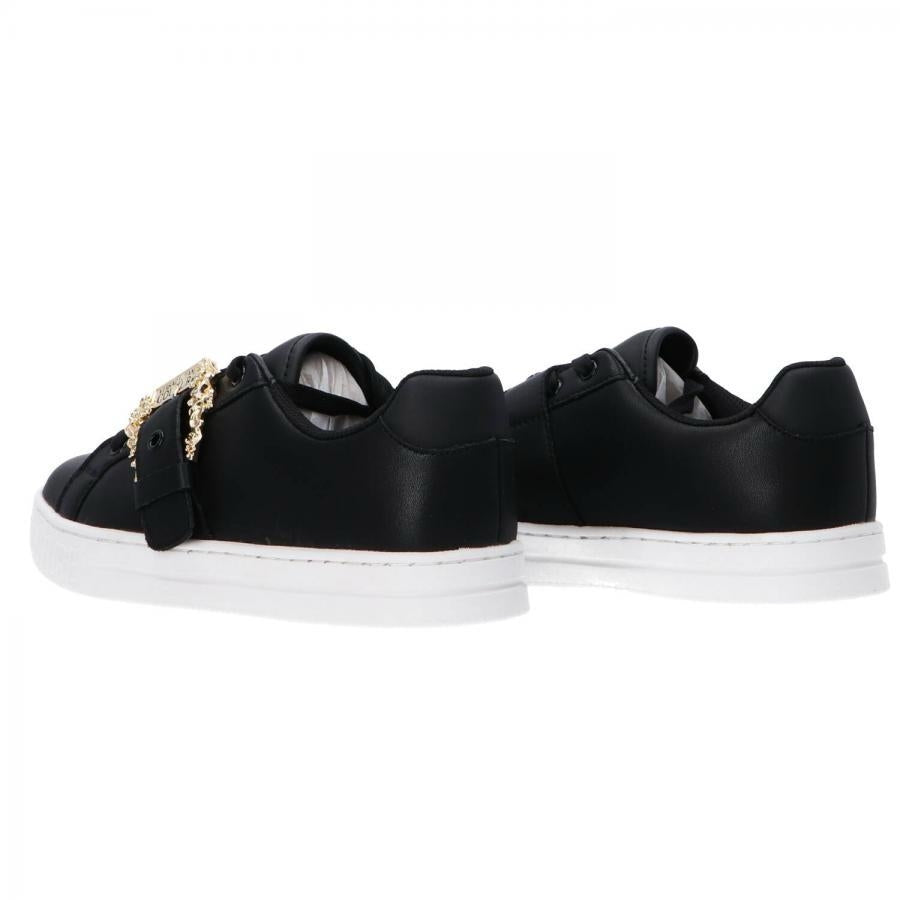 Sneakers Versace Jeans Couture in pelle con fibbia logata donna