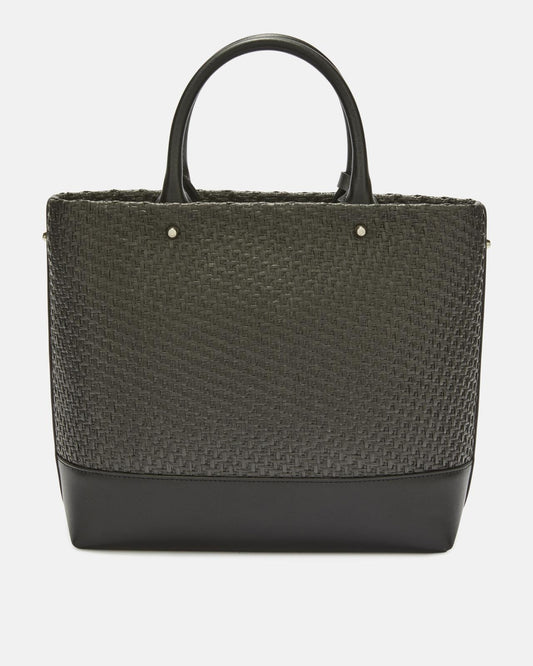 Borsa John Richmond tote effetto paglia donna