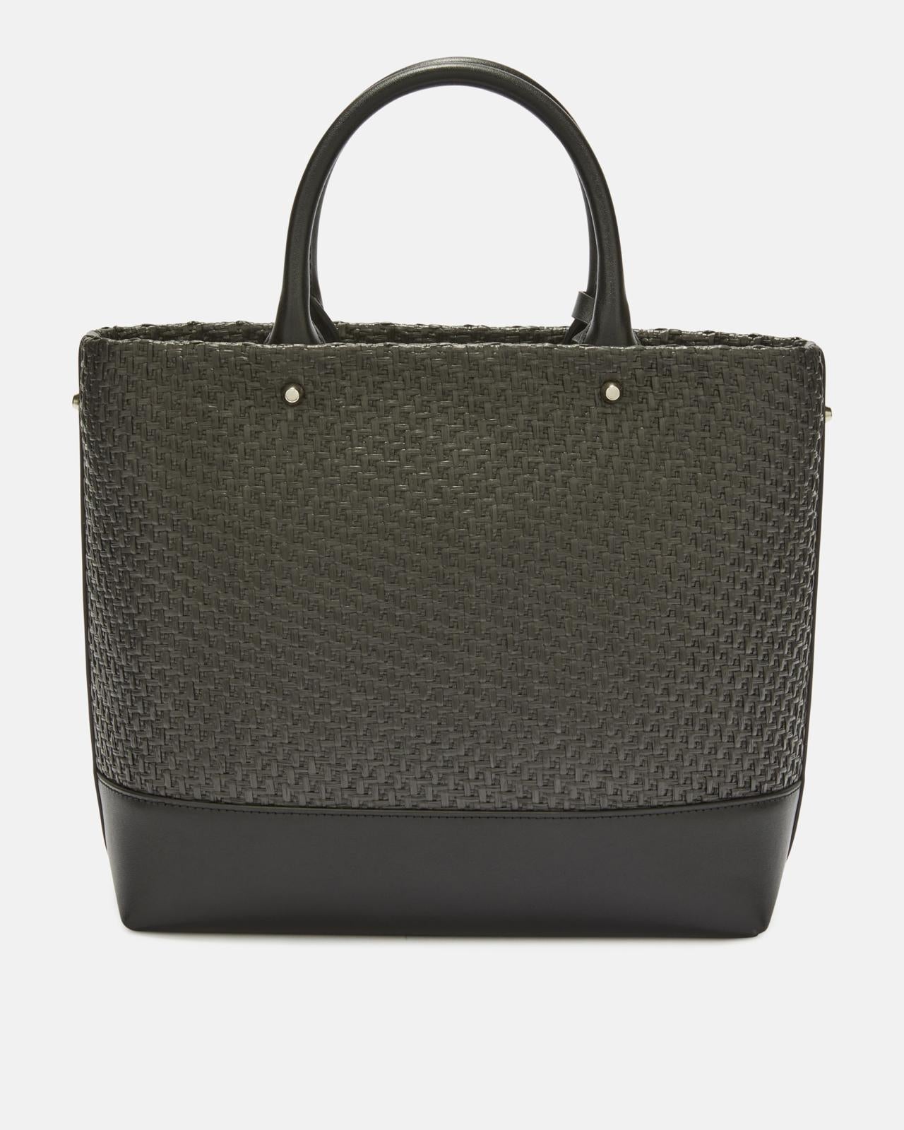 Borsa John Richmond tote effetto paglia donna