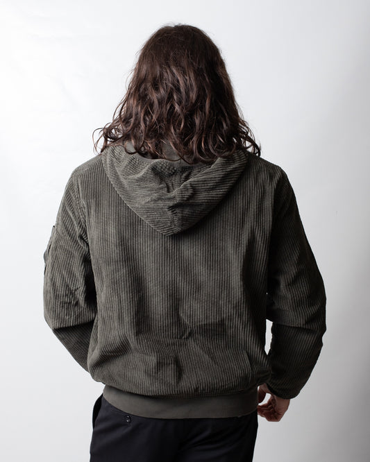 Giubbotto C.P. Company effetto velluto in costina uomo