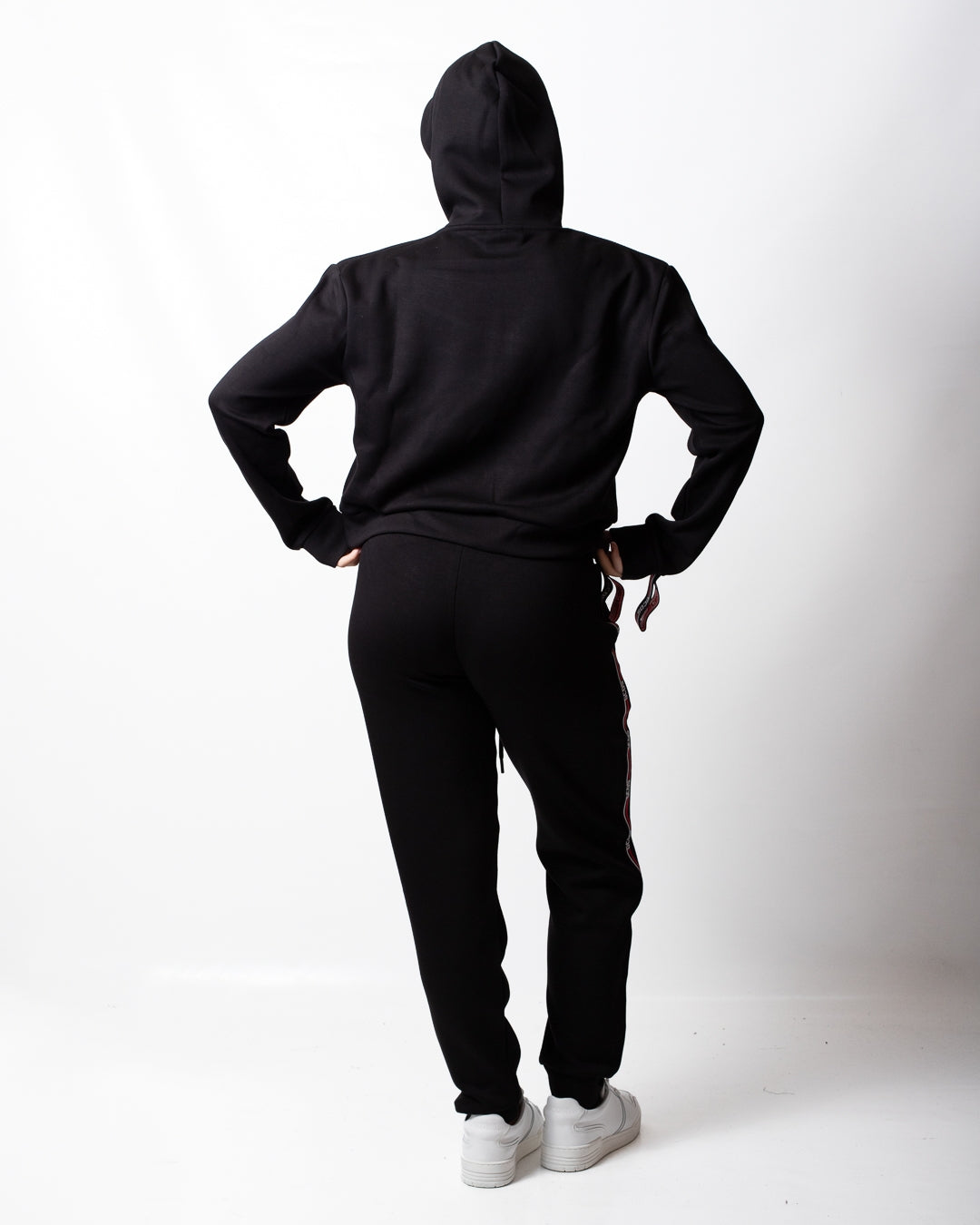 Felpa GCDS con cappuccio "Logo Tape Scouba" donna
