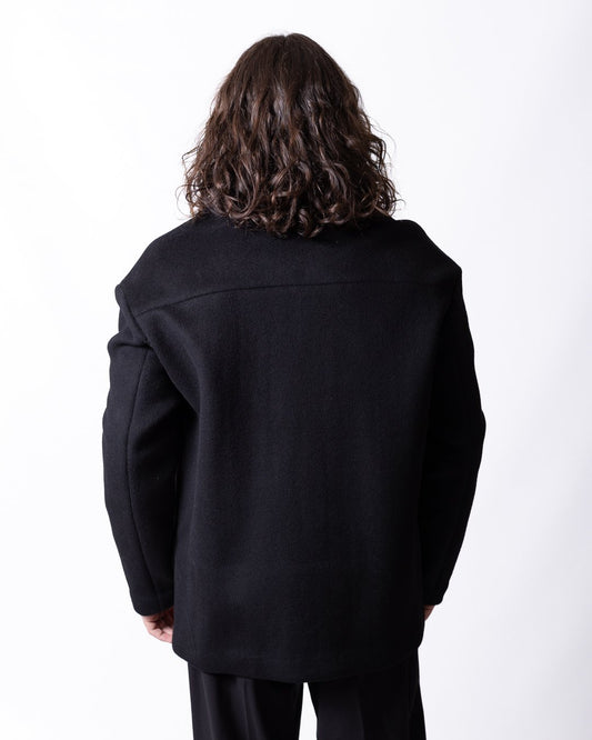 Cappotto Richmond X in lana con dettaglio spilla