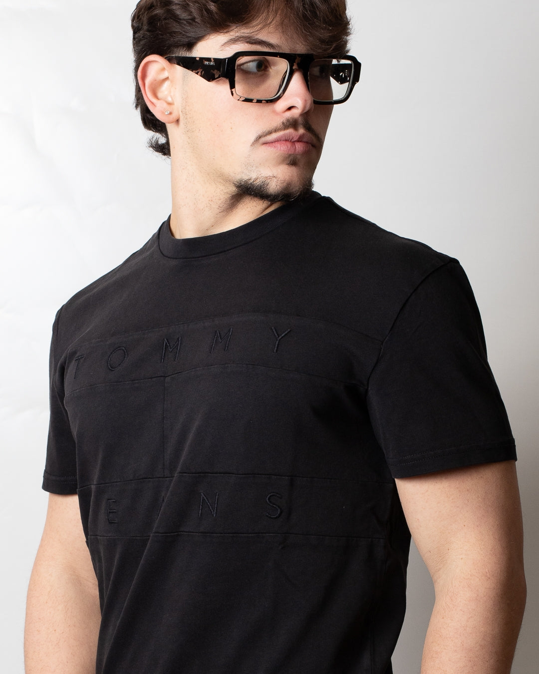 T-Shirt Tommy Jeans "Tonal Flag" uomo