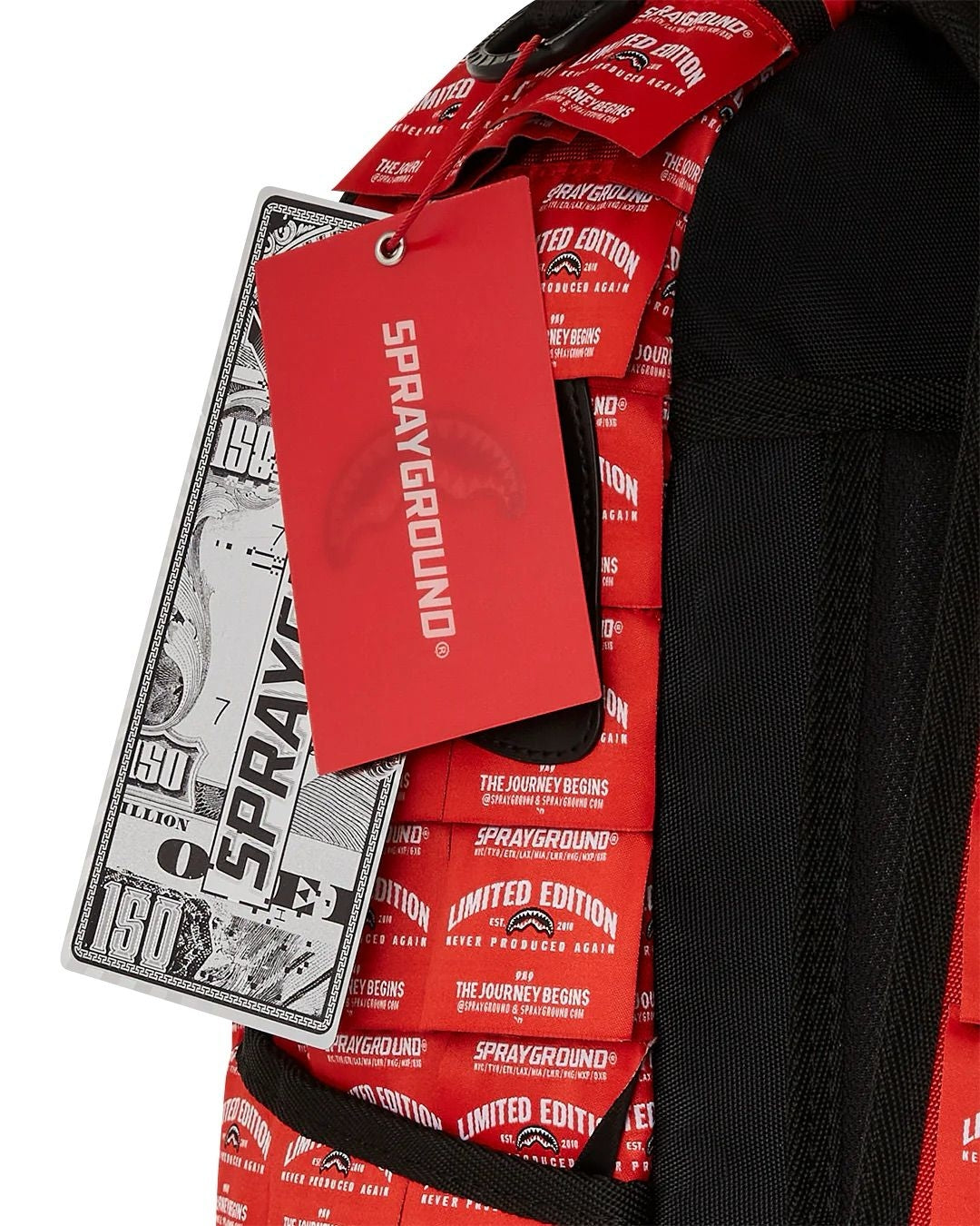 Zaino Sprayground rosso off bags backpack redlabels