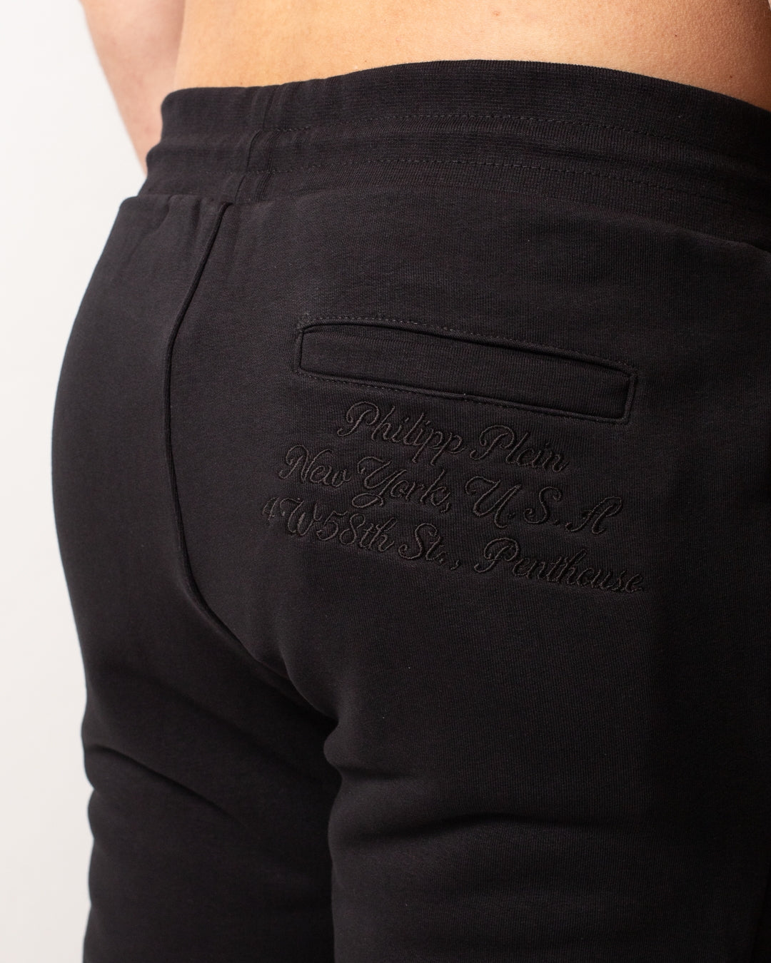 Pantalone Philipp Plein in felpa "Outline Embroidery" uomo