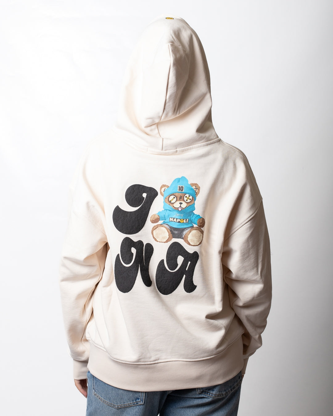 Felpa Barrow con cappuccio "I Love NA"