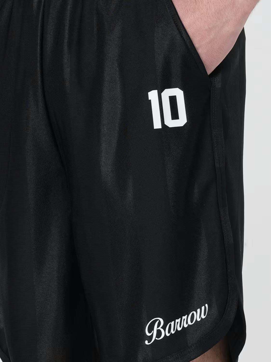 Shorts Barrow in triacetato con logo football team jersey unisex