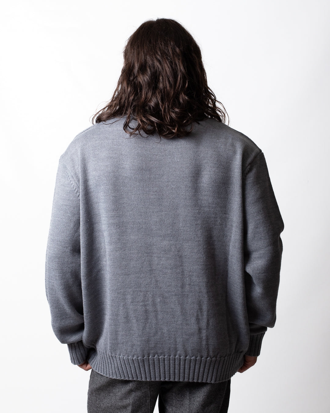 Maglia Just Cavalli girocollo con logo ricamato uomo