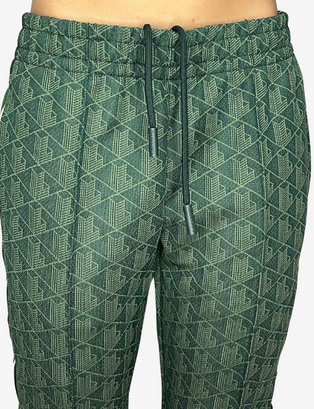 Pantalone Lacoste logato allover donna