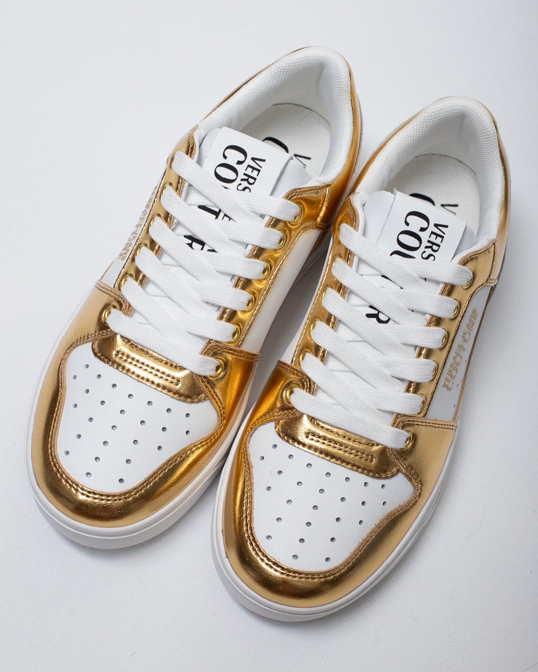 Sneakers Versace Jeans Couture con dettagli laminati donna