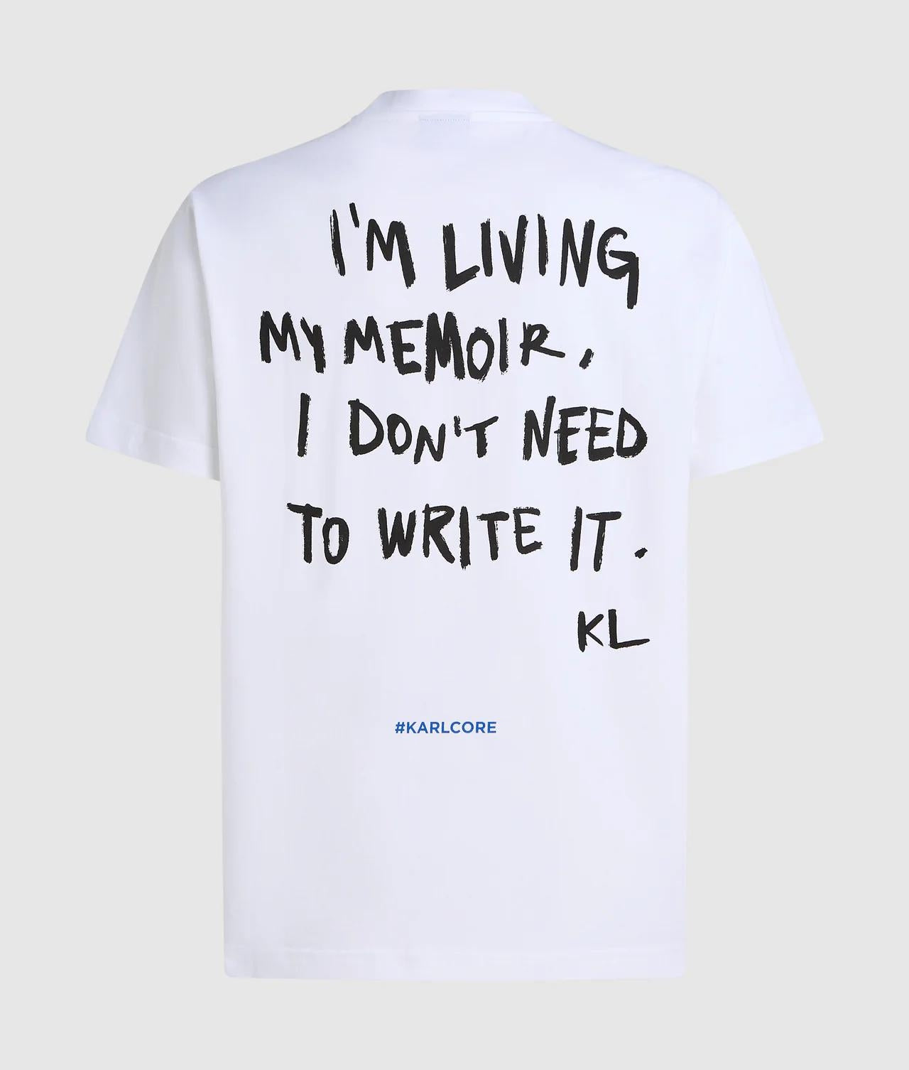T-Shirt Karl Lagerfeld Jeans "Karlism" uomo