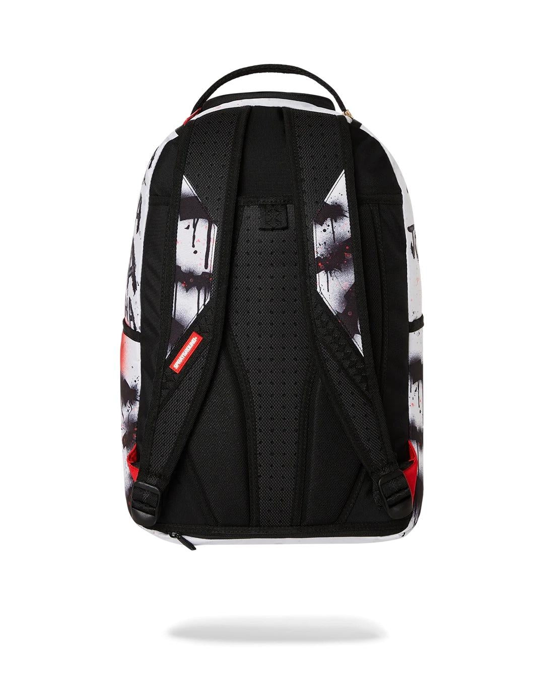 Zaino Sprayground bianco The Joker shark mouth dlxr backpack