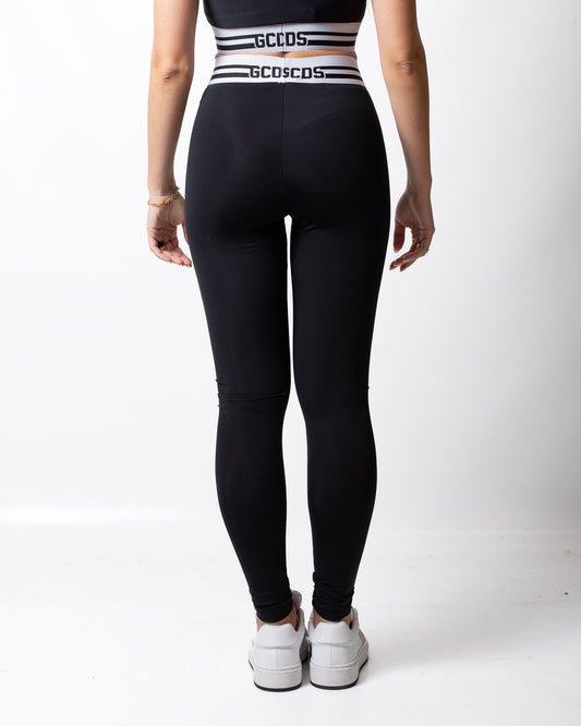 Leggins GCDS "Logo Stripes" donna