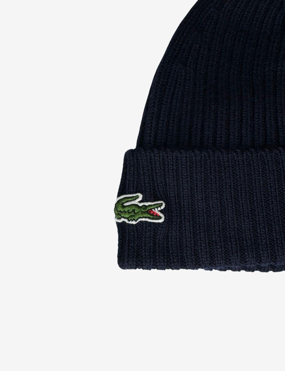 Cappello Lacoste a costine logato