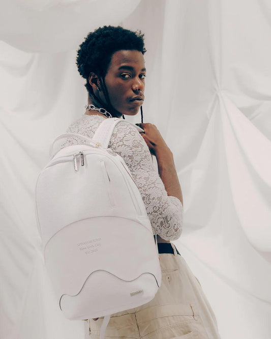 Zaino Sprayground bianco Daybreak Dlx backpack