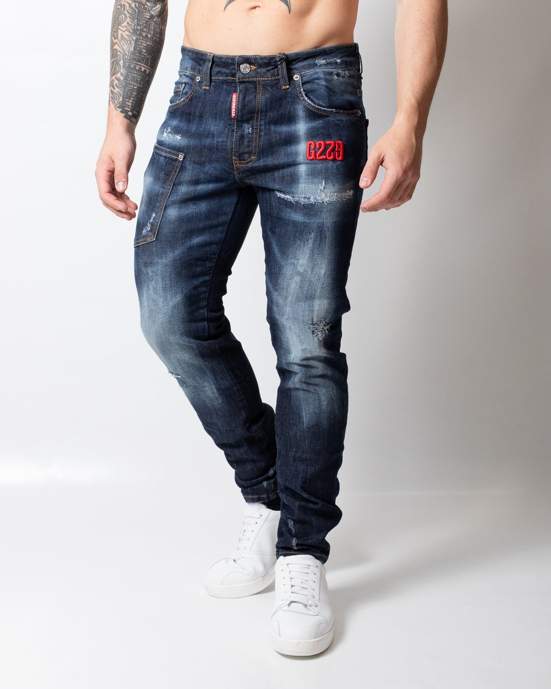 Jeans G2 Firenze "Three Pocket Blue" slim uomo