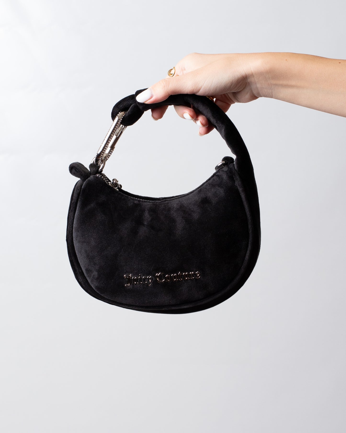 Borsa Juicy Couture "Blossom Velour Micro" donna