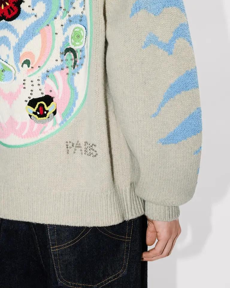 Cardigan Kenzo Paris "Pachinko" in misto lana