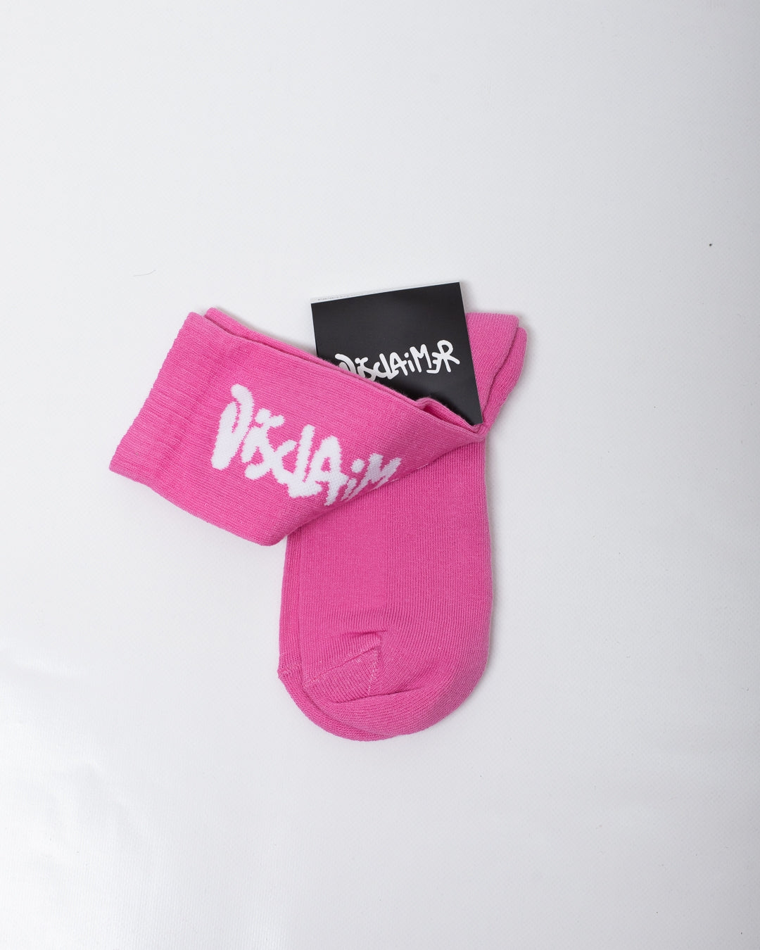 Calze Disclaimer in spugna con logo a contrasto