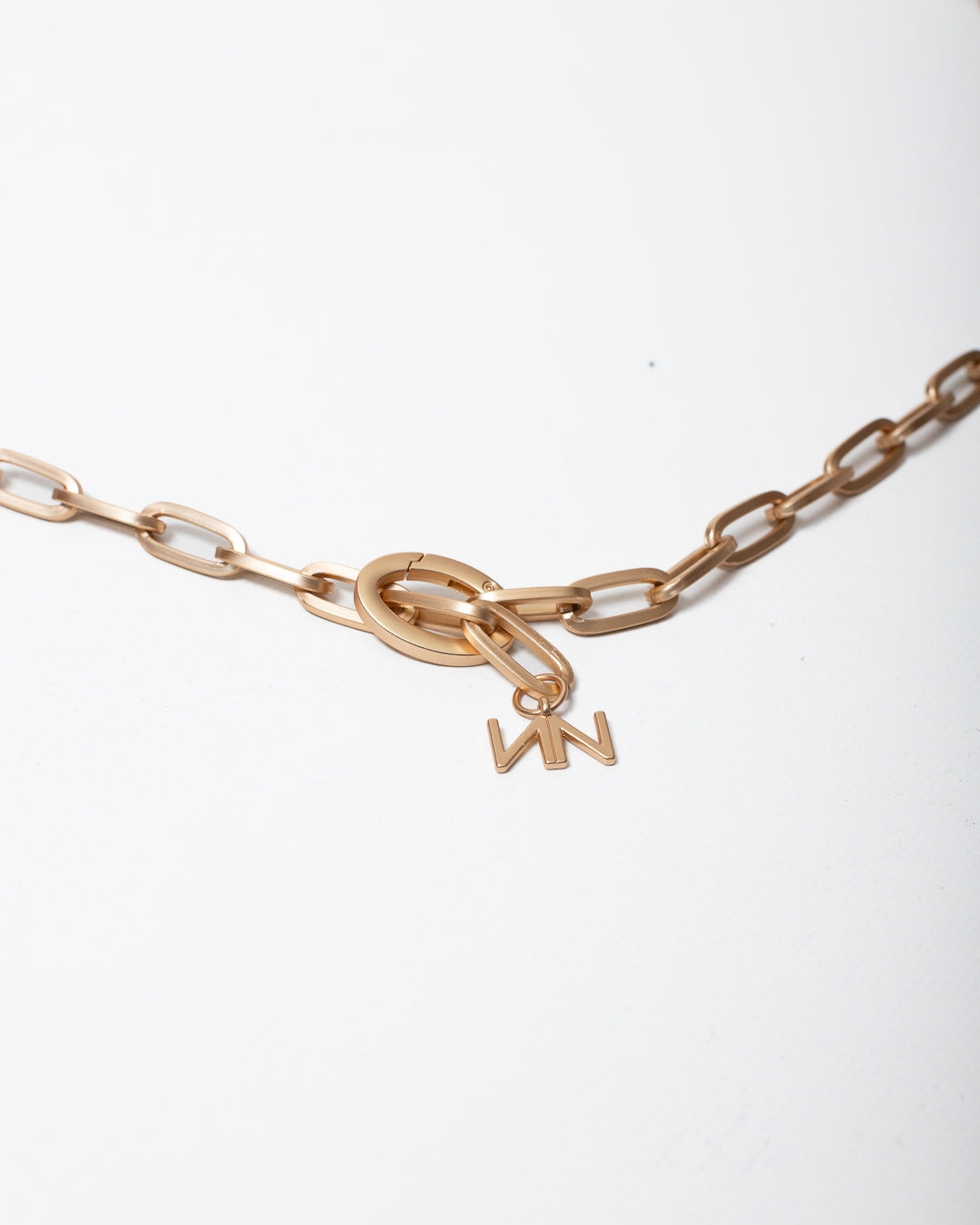 Cinta Nenette in catena con logo donna
