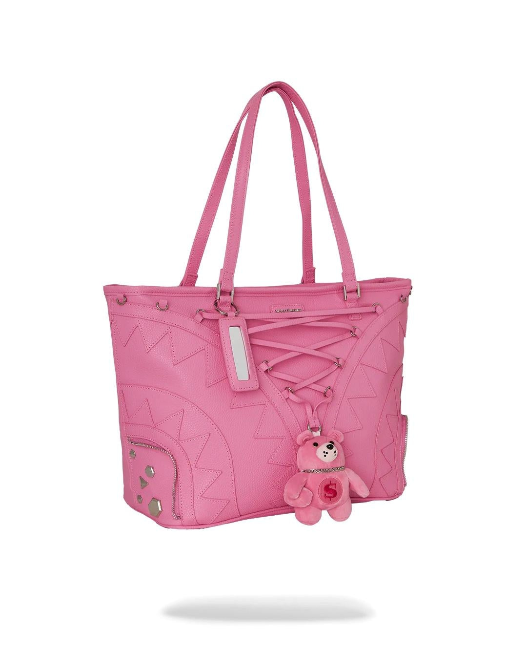 Borsa Sprayground rosa Baby bear baddie deux tote
