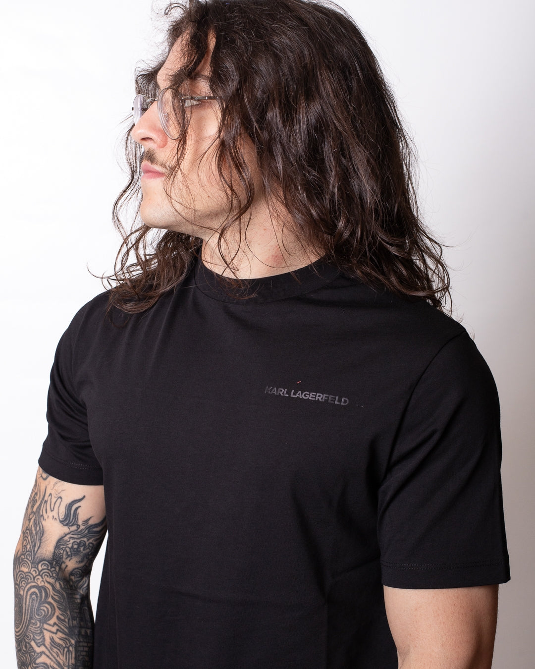 T-Shirt Karl Lagerfeld stampata uomo