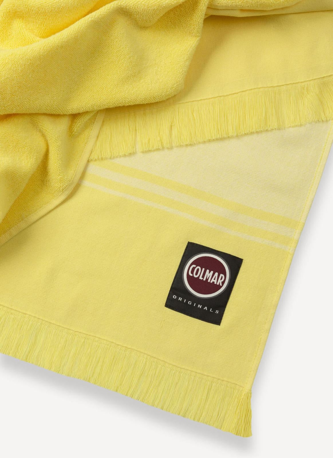 Telo mare Colmar in spugna con logo