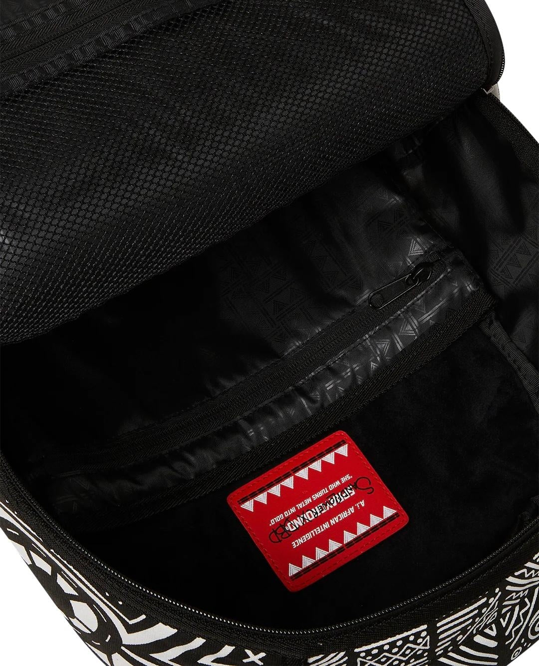 Zaino Sprayground bianco A.I. journey to the mind dlxv backpack