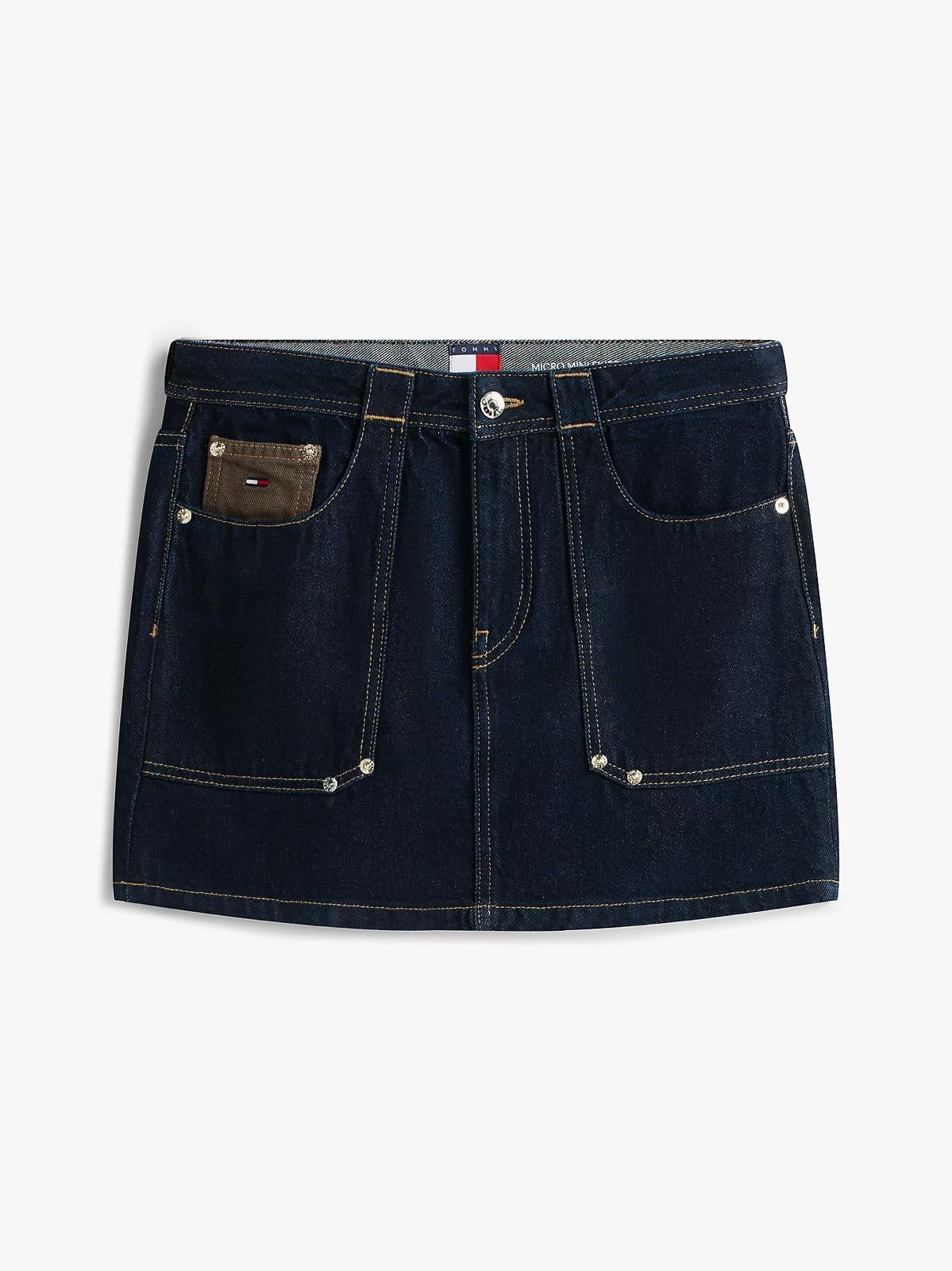 Gonna Tommy Jeans in denim "Mini Skirt" donna