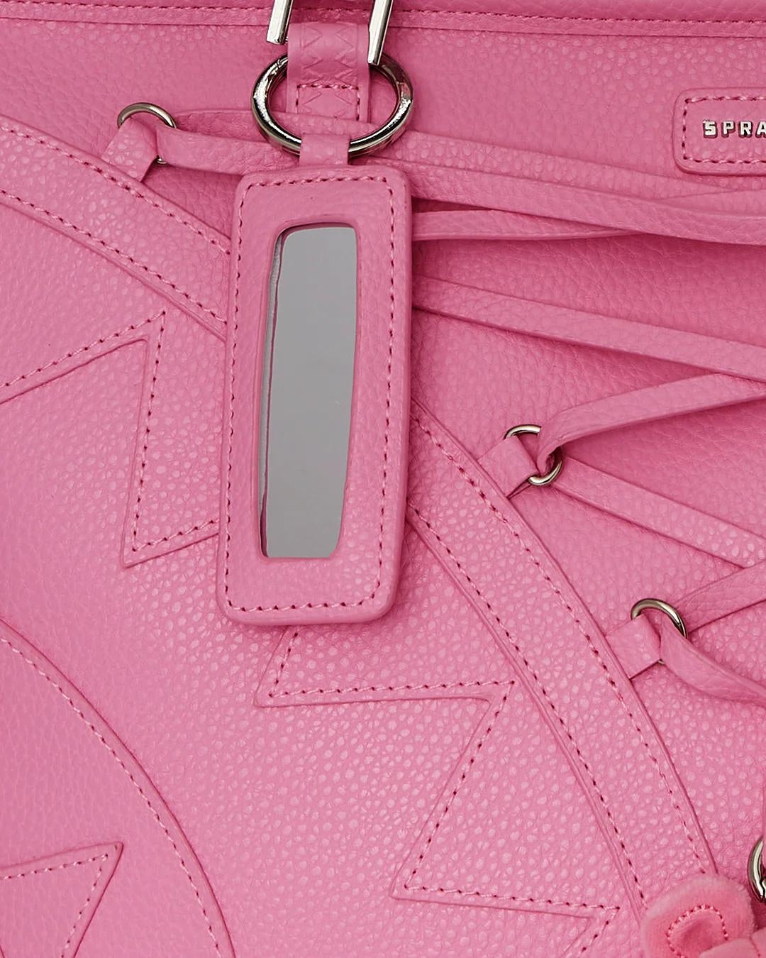 Borsa Sprayground rosa Baby bear baddie deux tote