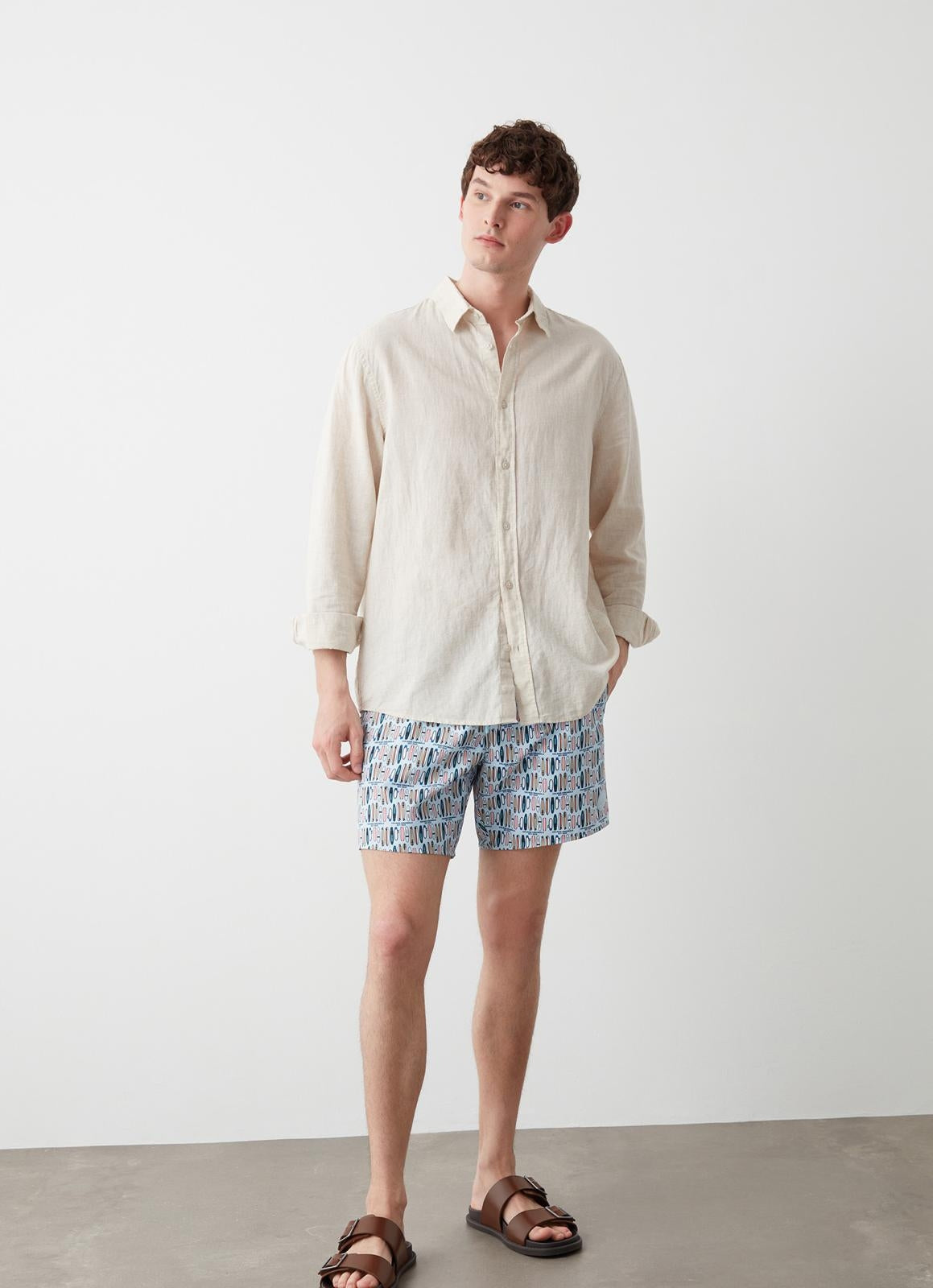 Boxer mare Colmar con stampa "Surf" uomo